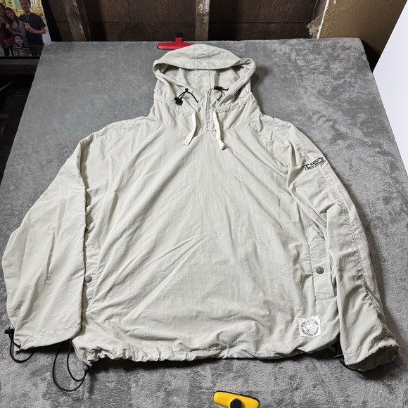 RARE Doraemon Nobita's New Dinosaur Official Merchandise Windbreaker Size XL - Picture 1 of 9